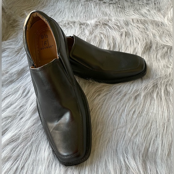 Men’s NWT GEORGE Dominic Faux Leather Loafer - Picture 7 of 9